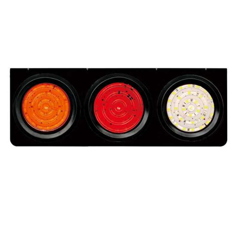 12V/24V 90灯 Red / Amber / White Truck Trailer Tail Light Model 1003