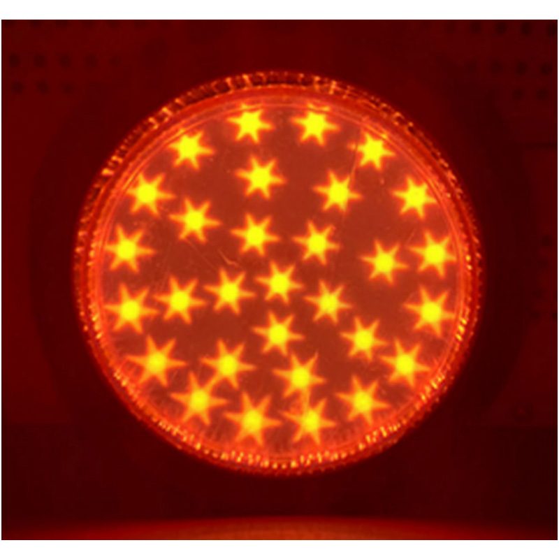 12V/24V 30灯 Red / Amber / White Truck Trailer Tail Light Model 1015
