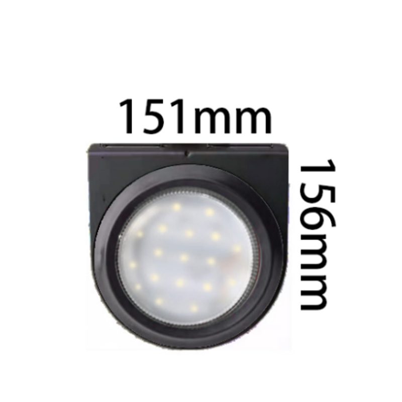 12V/24V 55灯 Red / Amber / White Truck Trailer Tail Light Model 1019 image 3