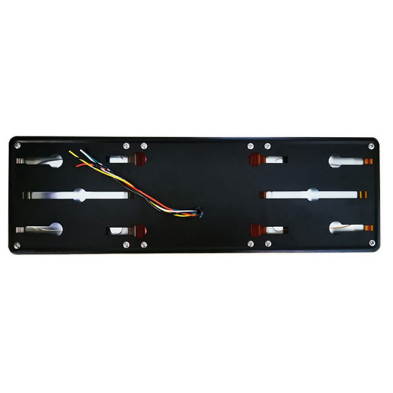 12V/24V 144灯 Red / Amber Truck Trailer Tail Light Model 1021 image 2