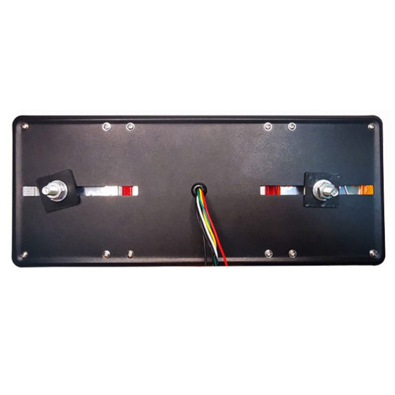 12V/24V 82灯 Red / Amber / White Truck Trailer Tail Light Model 1033 image 2