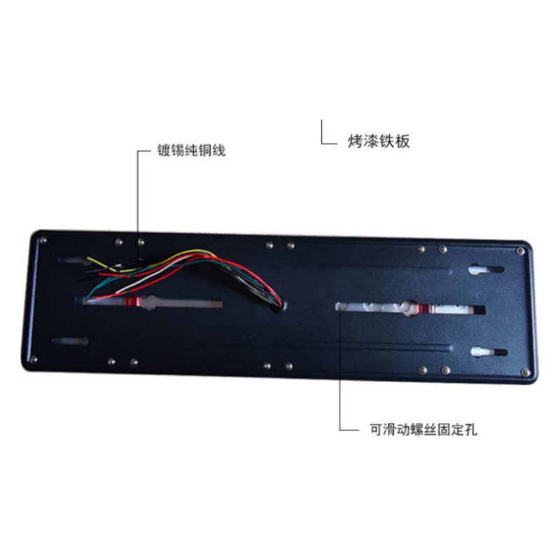 12V/24V 124灯 Red / Amber / White Truck Trailer Tail Light Model 1035 image 2