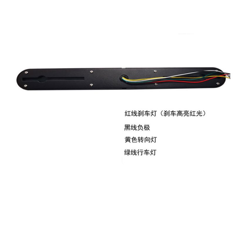 12V/24V 126灯 Red / Amber Truck Trailer Tail Light Model 1042 image 2