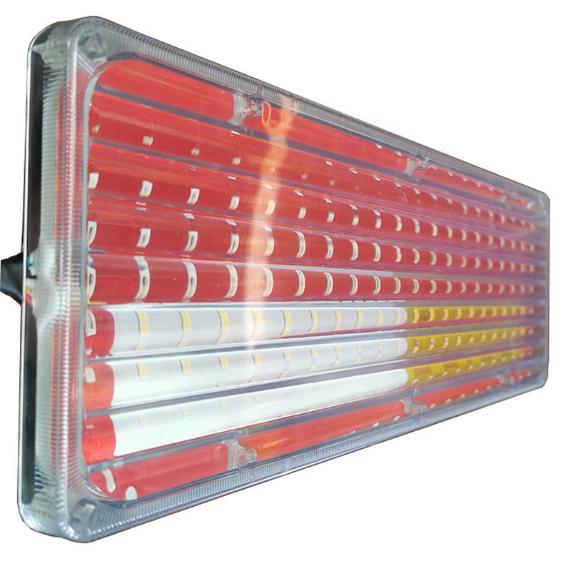12V/24V 186灯 Red / Amber Truck Trailer Tail Light Model 1048 image 2