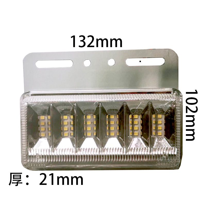 12V/24V 36灯 Red / Amber / White / Blue / Green Truck Trailer Side Marker Light Model 2005 image 2