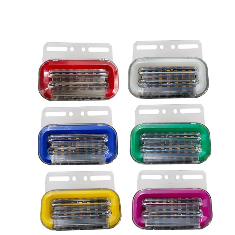 12V/24V 32灯 Red / Amber / White / Blue / Green Truck Trailer Side Marker Light Model 2007 image 4