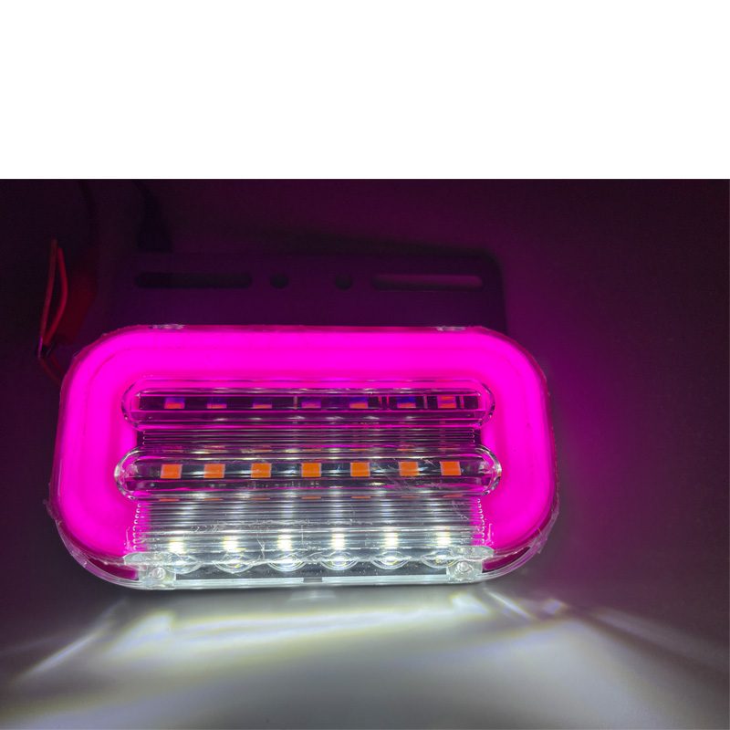 12V/24V 32灯 Red / Amber / White / Blue / Green Truck Trailer Side Marker Light Model 2007 image 6