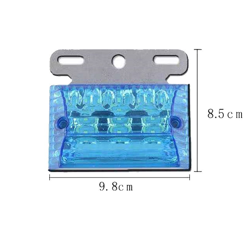 12V/24V 20灯 Red / Amber / White / Blue / Green Truck Trailer Side Marker Light Model 2010 image 3