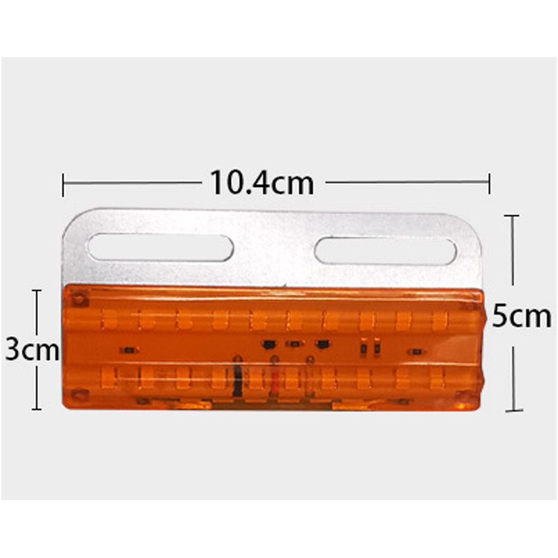12V/24V 26灯 Red / Amber / White / Blue / Green Truck Trailer Side Marker Light Model 2013 image 3