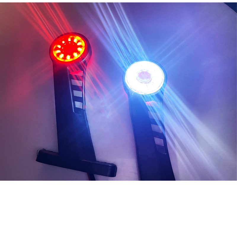 12V/24V 20灯 Red / Amber / White Truck Trailer Side Marker Light Model 2020 image 7