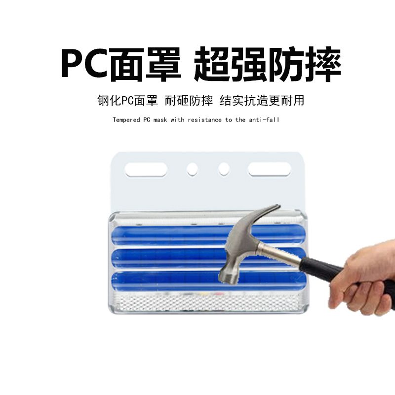 12V/24V 48灯 Red / Amber / White / Blue / Green Truck Trailer Side Marker Light Model 2041 image 2