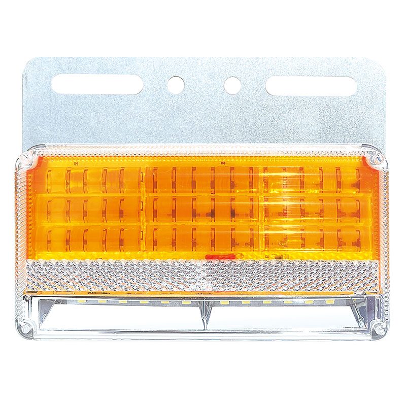 12V/24V 51灯 Red / Amber / White / Blue / Green Truck Trailer Side Marker Light Model 2045 image 3