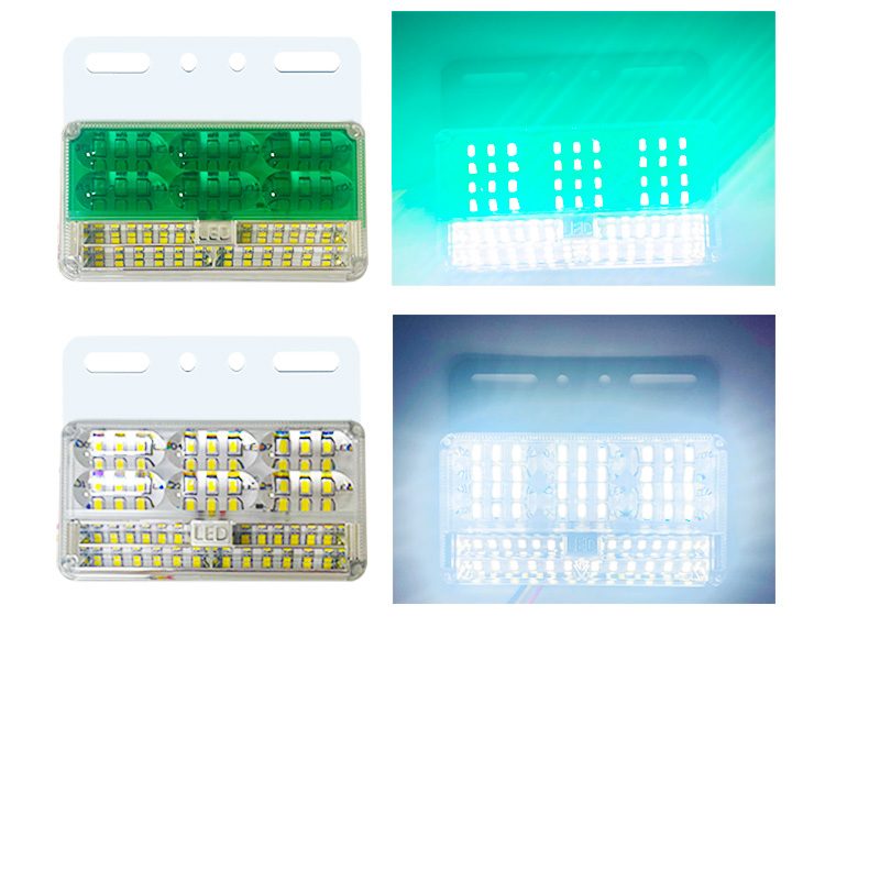12V/24V 72灯 Red / Amber / White / Blue / Green Truck Trailer Side Marker Light Model 2053 image 6