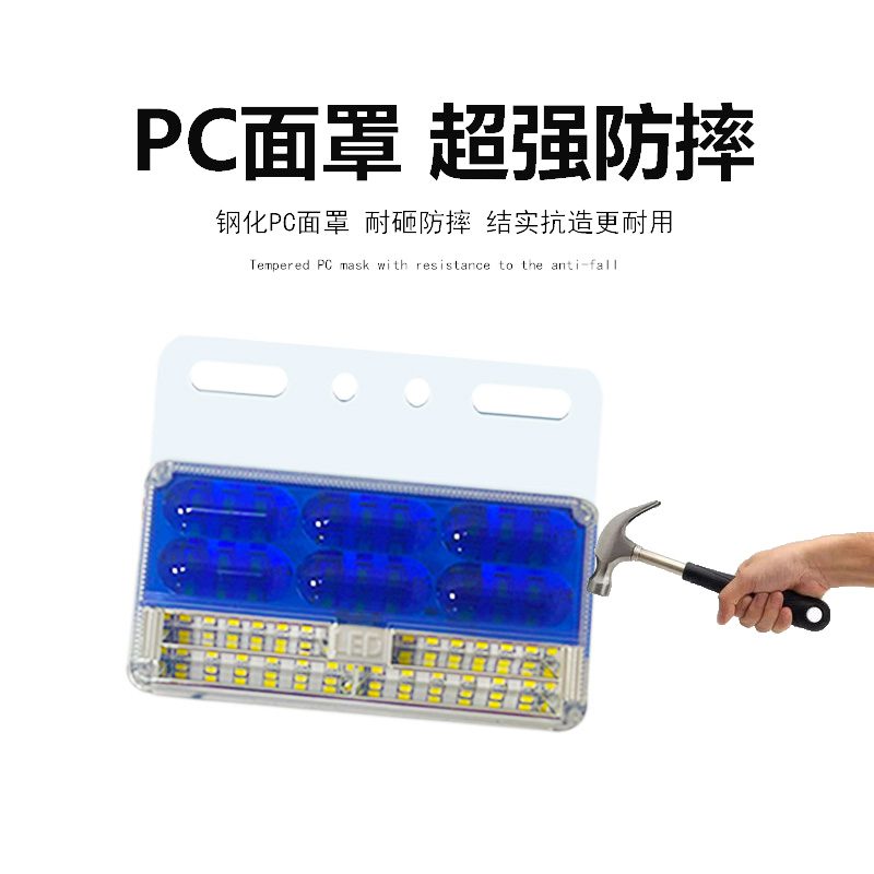 12V/24V 72灯 Red / Amber / White / Blue / Green Truck Trailer Side Marker Light Model 2053 image 7