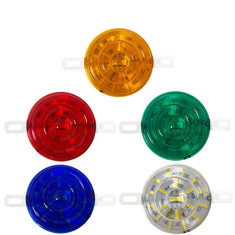 12V/24V 21灯 Red / Amber / White / Blue / Green Truck Trailer Side Marker Light Model 2056 image 6