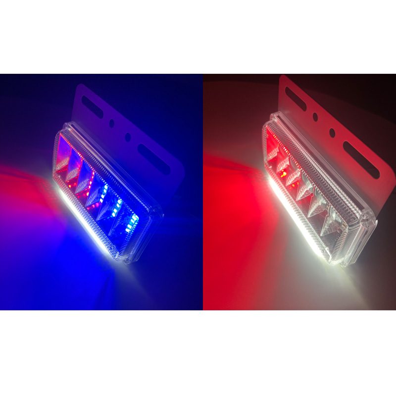12V/24V Red / Blue Truck Ground Work Light Model 5016 image 6