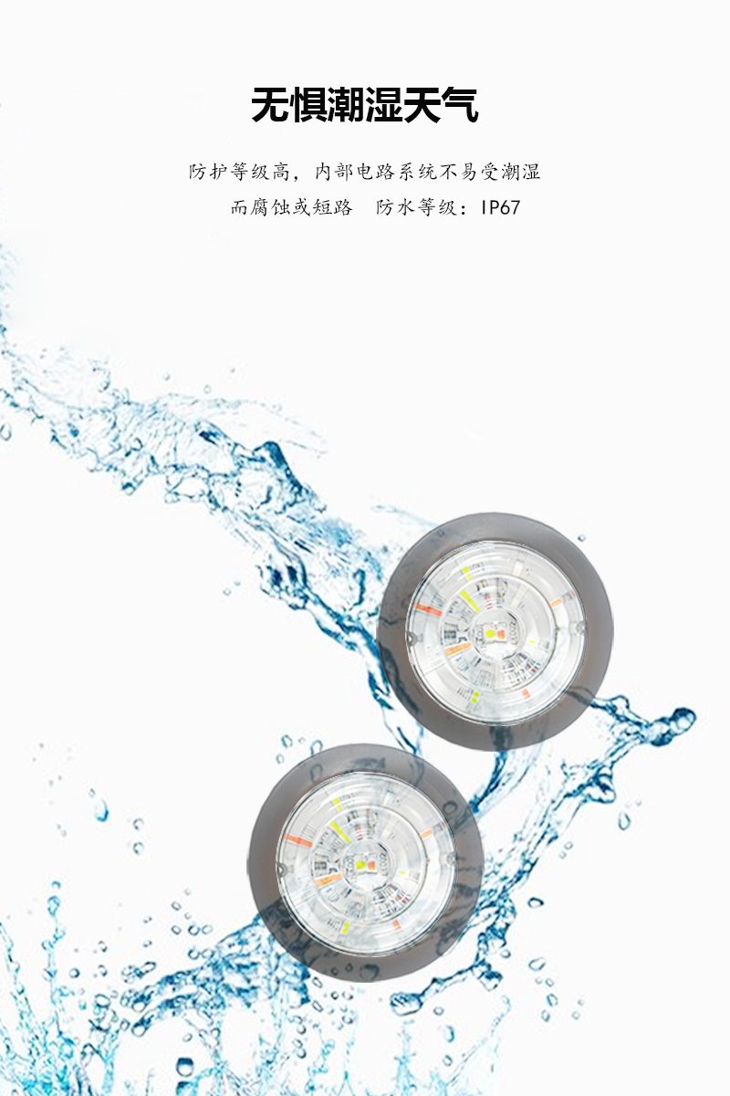 12V/24V Truck LED Light Model 5022 image 5