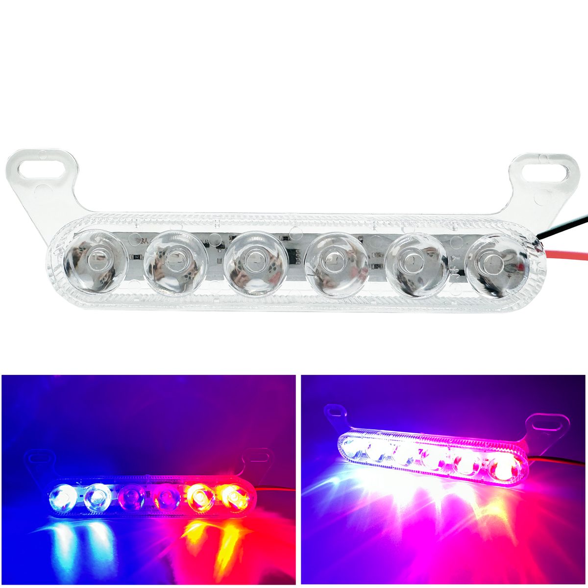 36V 6灯 Red / Amber / White / Blue / Green Truck LED Light Model 5032 image 6