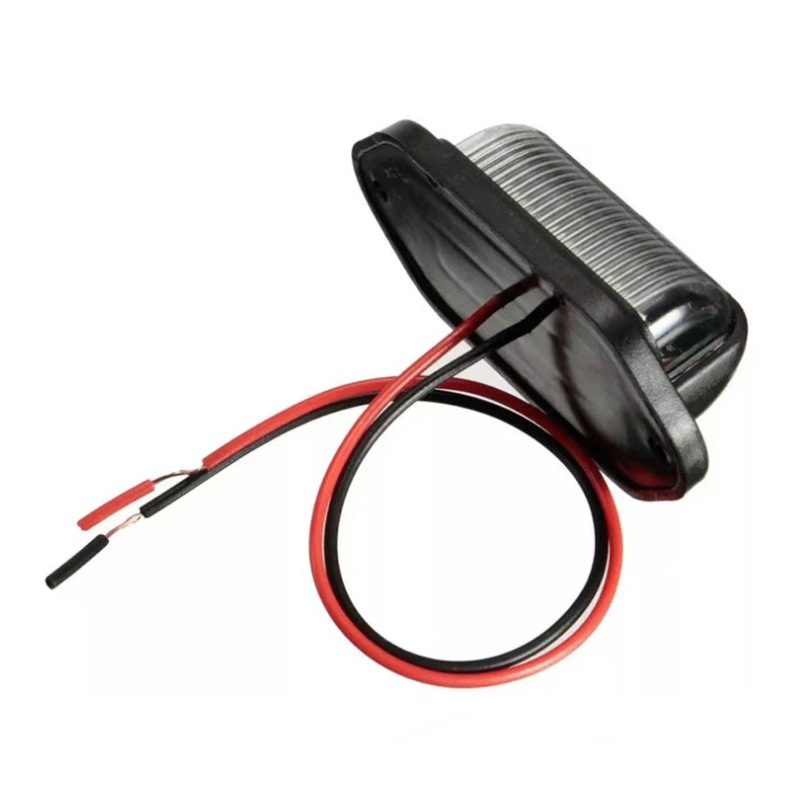 12V/24V 6灯 White Trailer License Plate Light Model 9001 image 2