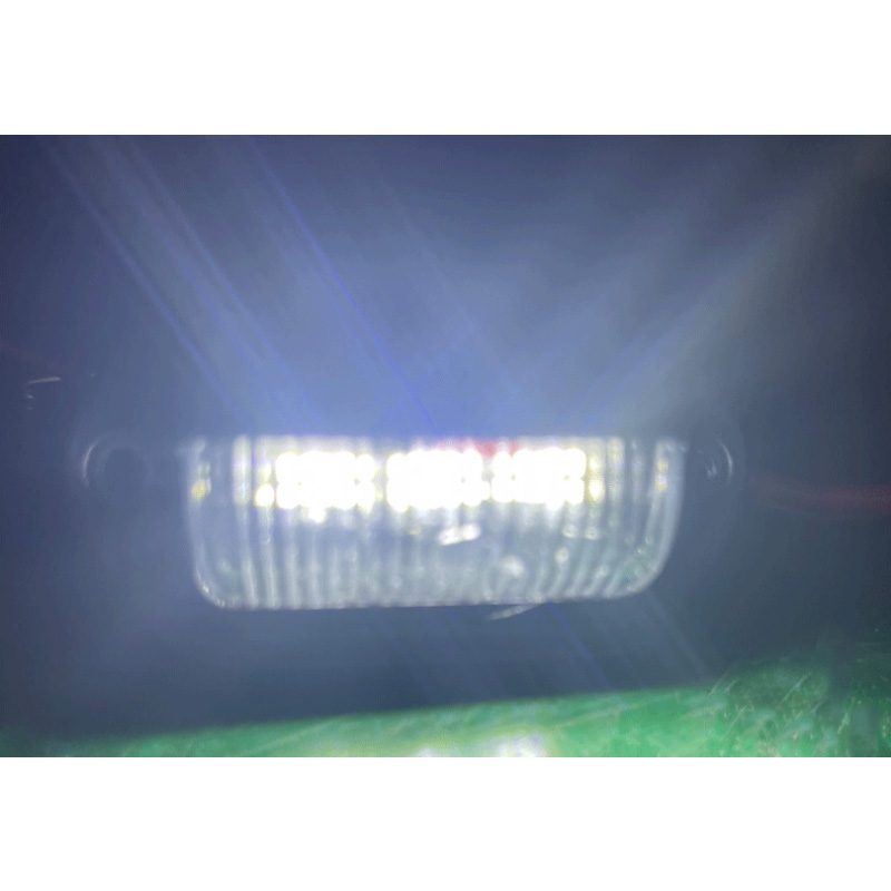 12V/24V 6灯 White Trailer License Plate Light Model 9001 image 5