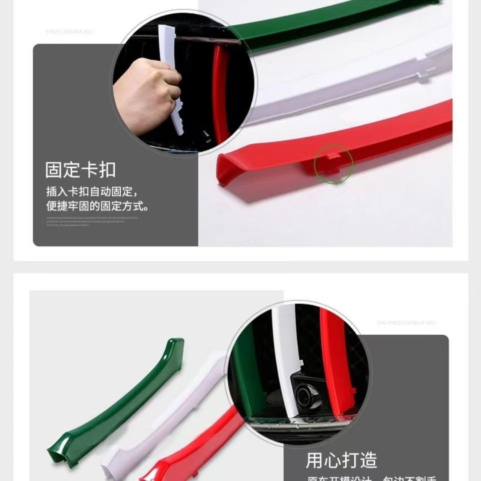 12V/24V 6灯 White Trailer License Plate Light Model 9005 image 3